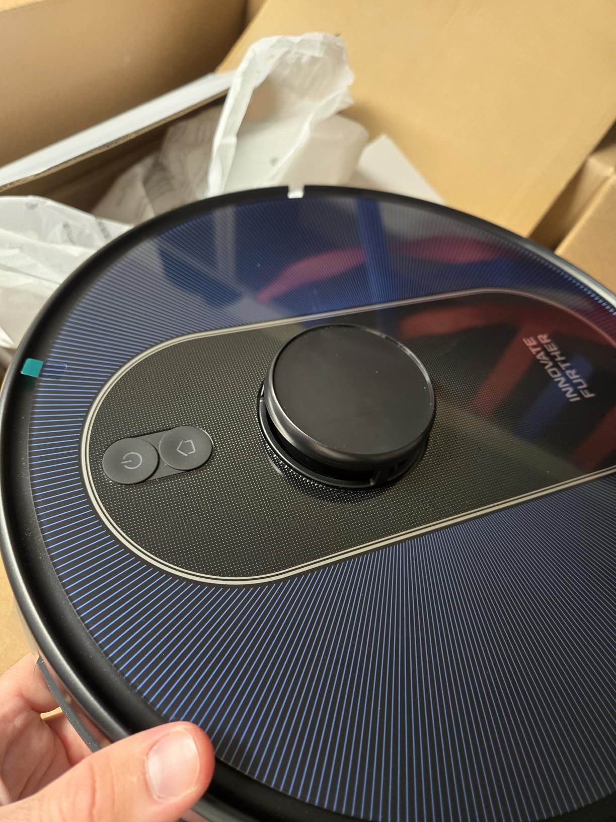 Robot Vacuum Self Emptying, Robot Vaccum and Mop Combo with 3L Dust Station, 60 Days Hands Free, 5000Pa Suction, LiDAR Navigation, Mapping for Multi Floors, No Go Zone, Carpet Boost, APP&Alexa Control Customer Review Robot Vacuum Self Emptying, Robot Vaccum and Mop Combo with 3L Dust Station, 60 Days Hands Free, 5000Pa Suction, LiDAR Navigation, Mapping for Multi Floors, No Go Zone, Carpet Boost, APP&Alexa Control - Customer Photo 1
