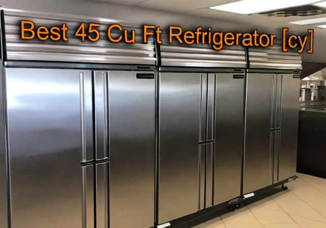 Best 45 Cu Ft Refrigerator 2026: 10 Commercial Models Tested