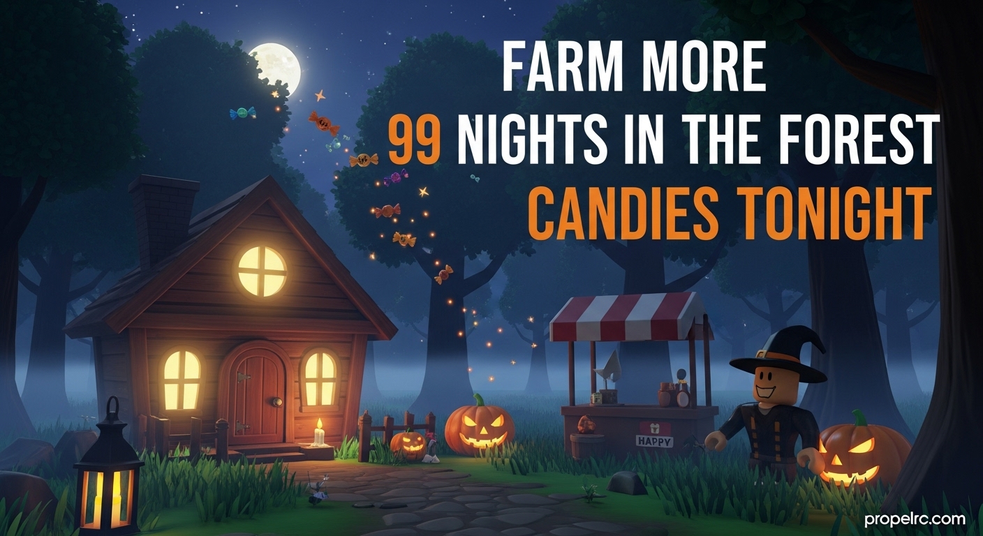 99 Nights In The Forest Candies July 2026 Farming Tips
