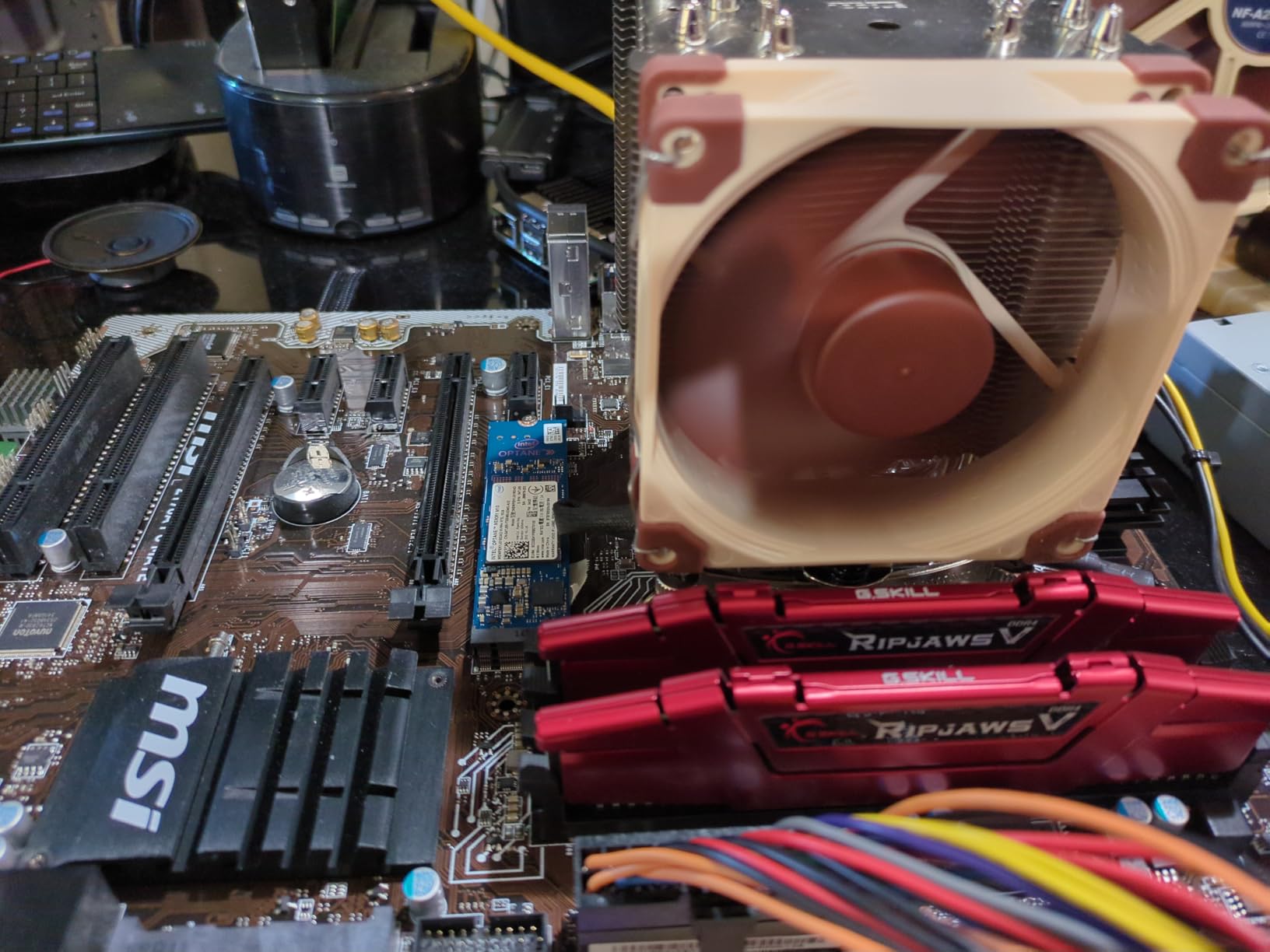 Noctua NH-U9S, Premium CPU Cooler with NF-A9 92mm Fan (Brown) customer photo 2