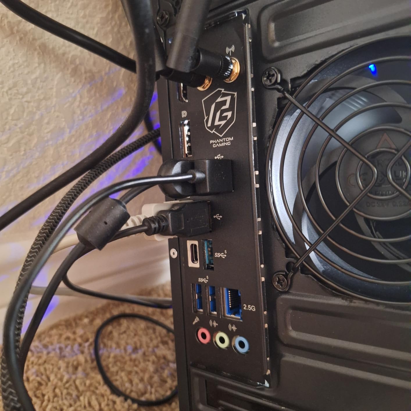 ASRock B760M PG Riptide WiFi Micro-ATX Motherboard | Supports 14th/13th/12th Gen Intel | DDR5 7200+ (OC) | WiFi 6E | 2.5G LAN | 14+1+1 Power Phase | Front & Rear USB-C Customer Review ASRock B760M PG Riptide WiFi Micro-ATX Motherboard | Supports 14th/13th/12th Gen Intel | DDR5 7200+ (OC) | WiFi 6E | 2.5G LAN | 14+1+1 Power Phase | Front & Rear USB-C - Customer Photo 1