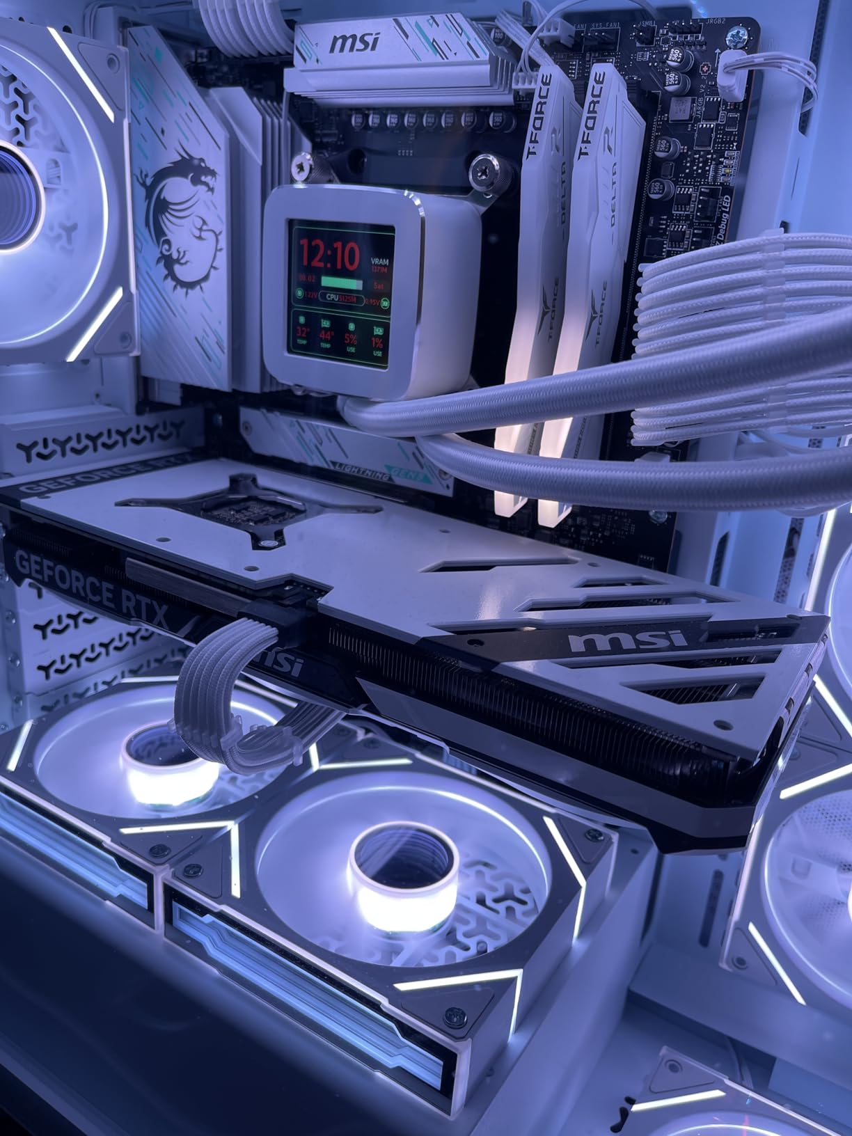 Gaming RTX 4070 Super 12G Ventus 3X OC Graphics Card (NVIDIA RTX 4070 Super, 192-Bit, Extreme Clock: 2520 MHz, 12GB GDRR6X 21 Gbps, HDMI/DP, Ada Lovelace Architecture) customer photo 1