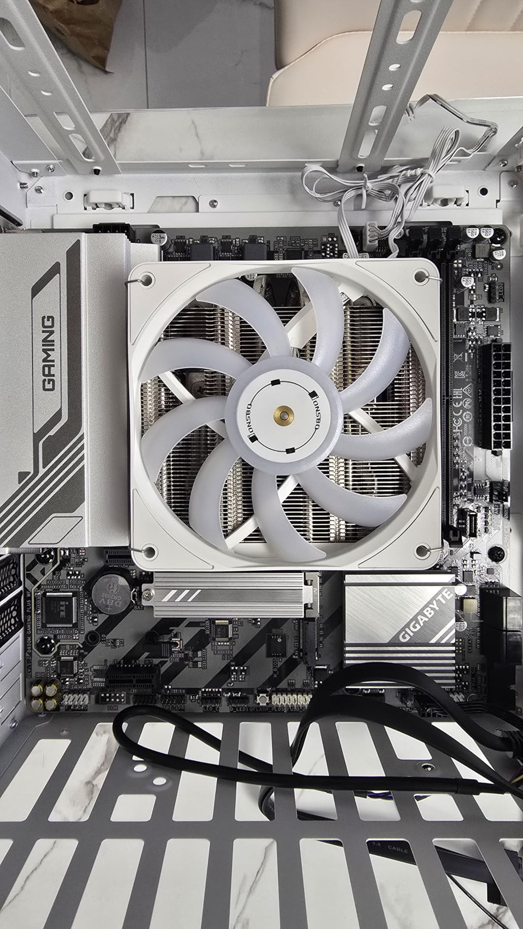 GIGABYTE B650M Gaming Plus WiFi AM5 LGA 1718 AMD B650 M-ATX, DDR5, PCIe 4.0 M.2, PCIe 4.0, USB 3.2 Gen 1 Type-C, Wi-Fi 6E, 2.5GbE LAN Customer Review GIGABYTE B650M Gaming Plus WiFi AM5 LGA 1718 AMD B650 M-ATX, DDR5, PCIe 4.0 M.2, PCIe 4.0, USB 3.2 Gen 1 Type-C, Wi-Fi 6E, 2.5GbE LAN - Customer Photo 2