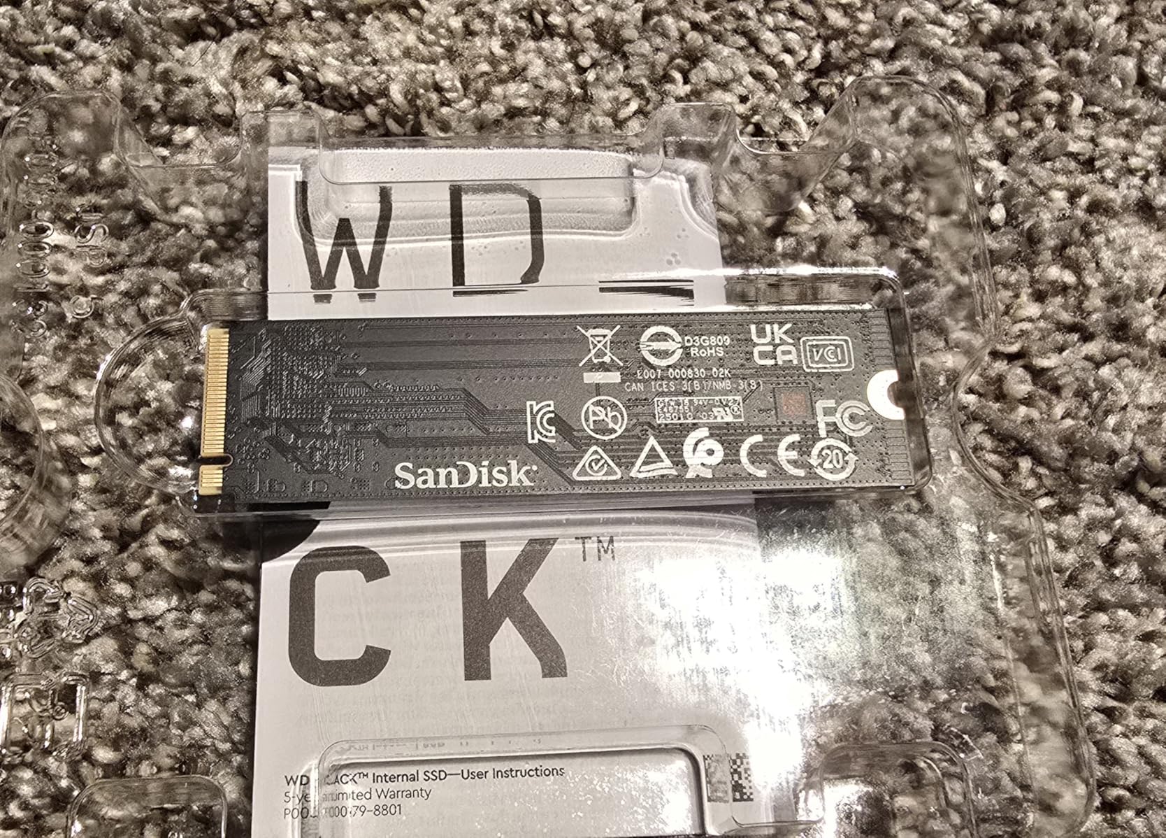 WD_Black SN7100 2TB NVMe SSD - Gen4 PCIe, M.2 2280, Up to 7,250 MB/s Read Speed, Up to 6,900 MB/s Write Speed, Next Gen TLC 3D NAND, for Laptops, Handheld Gaming Devices customer photo 2