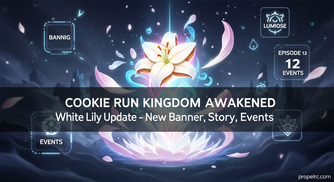 Cookie Run Kingdom Awakened White Lily Update News July 2026