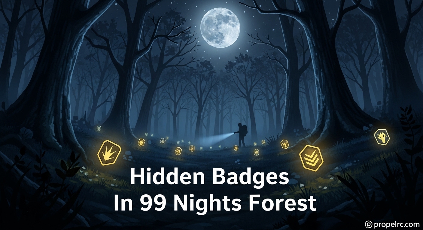 Find Every Hidden Badge In 99 Nights Forest July 2026