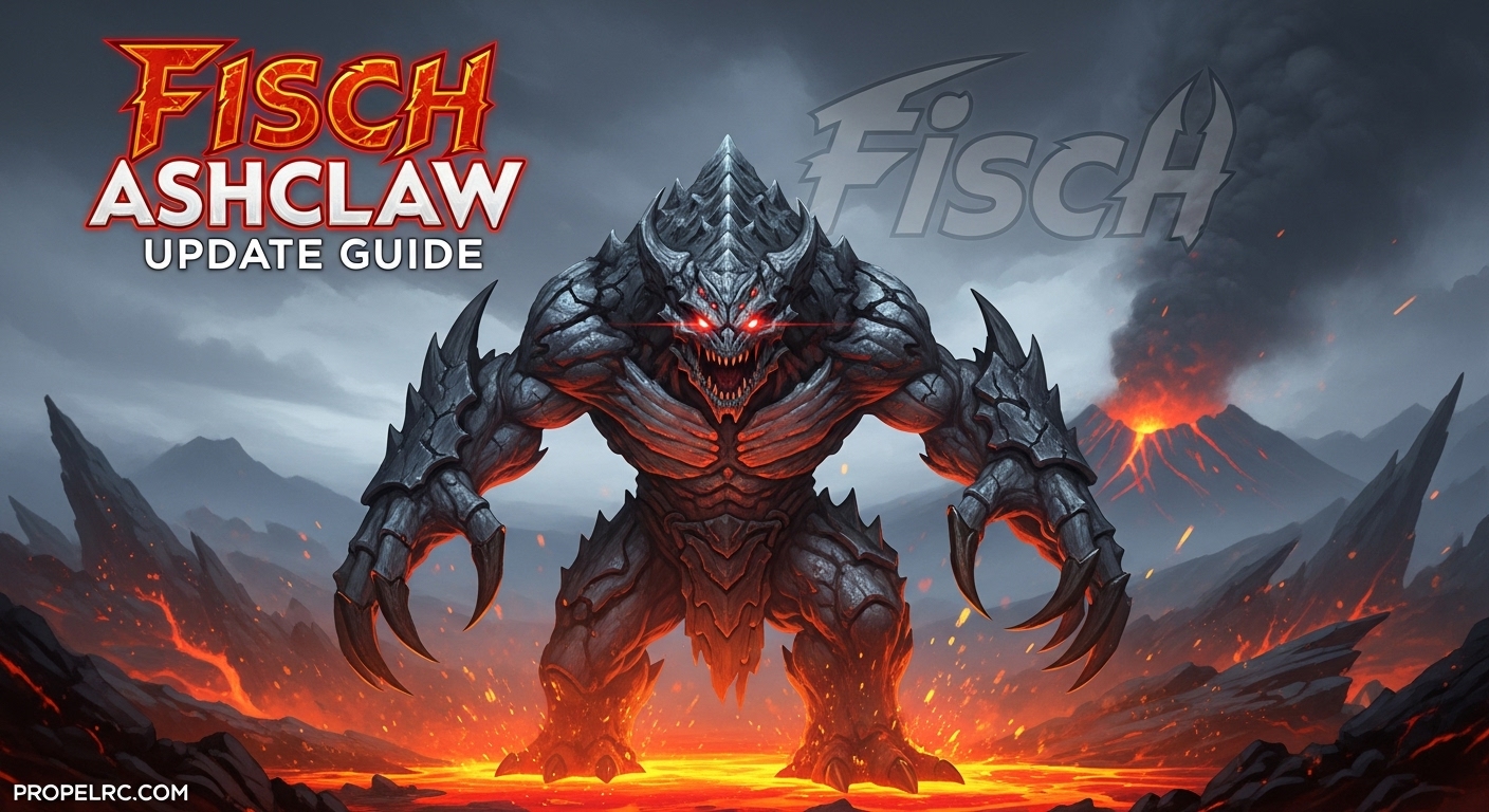 Fisch Ashclaw Update Guide July 2026 – New Boss, and Hidden Rewards