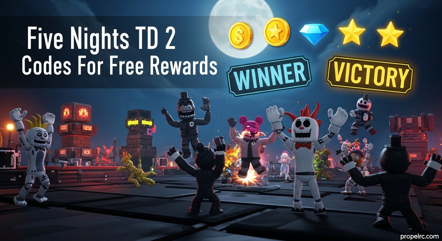 Five Nights TD 2 Codes For Free Rewards And Souls July 2026