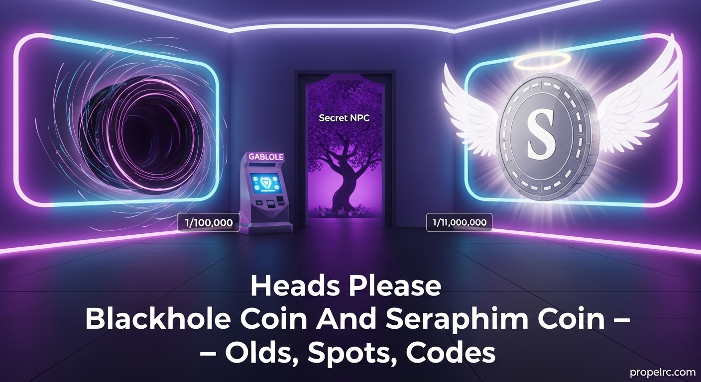 Heads Please Blackhole Coin & Seraphim Coin Tips July 2026