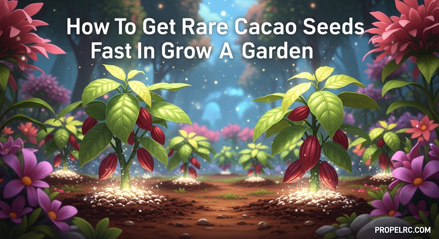 How To Get Rare Cacao Seeds Fast In Grow A Garden July 2026