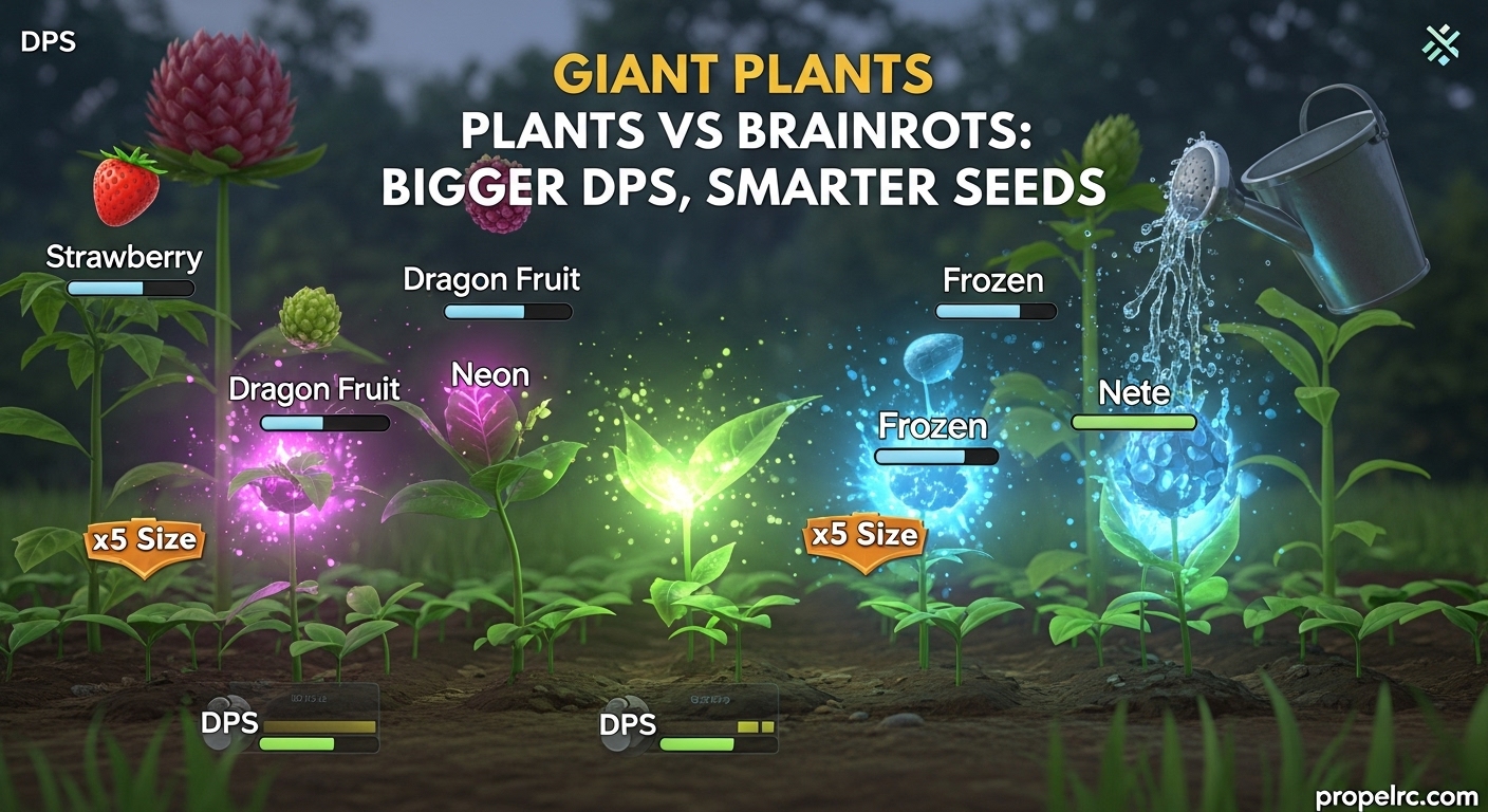How To Grow Giant Plants In Plants Vs Brainrots July 2026