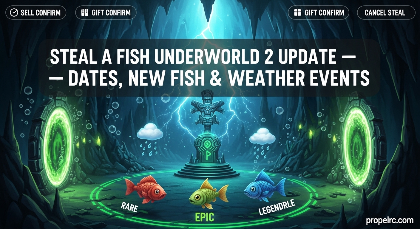 Steal A Fish Underworld 2 Update July 2026 Features