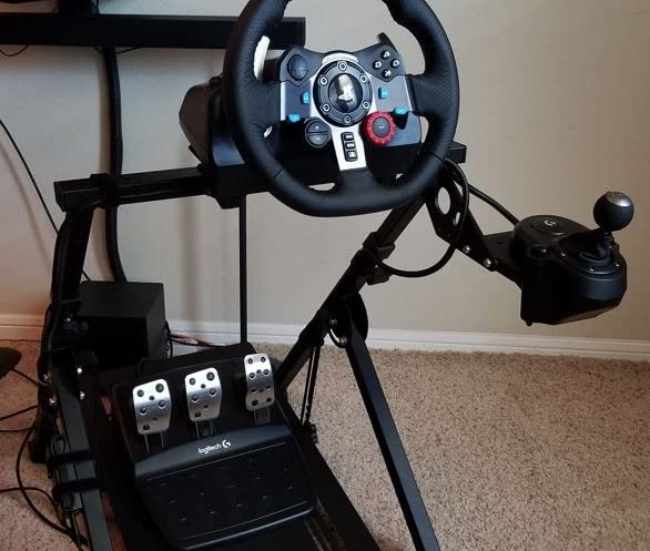 Logitech G29 Driving Force Racing Wheel and Floor Pedals for PS5, PS4, PC, Mac customer photo 2