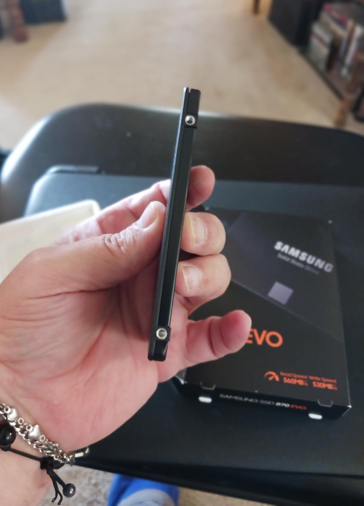 Samsung 870 EVO SATA SSD 500GB 2.5 Internal Solid State Drive, Upgrade PC or Laptop Memory and Storage for IT Pros, Creators, Everyday Users, MZ-77E500B/AM customer photo 1