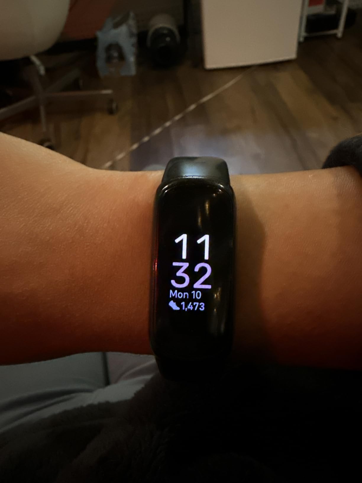 Google Fitbit Inspire 3 - Midnight Zen/Black - Small and Large Bands | Stress management, sleep tracking, 24/7 heart rate, 3-month Google Health Premium membership included, small and large bands customer photo 1
