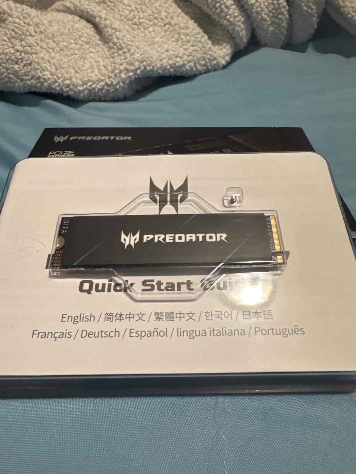 acer Predator GM7 1TB SSD: M.2 2280 PCIe Gen 4 x4 NVMe 2.0, Read Speed Up to 7400 MB/s, Internal PC Solid State Drive for Laptop, Desktop and PS5 - BL.9BWWR.118 customer photo 1