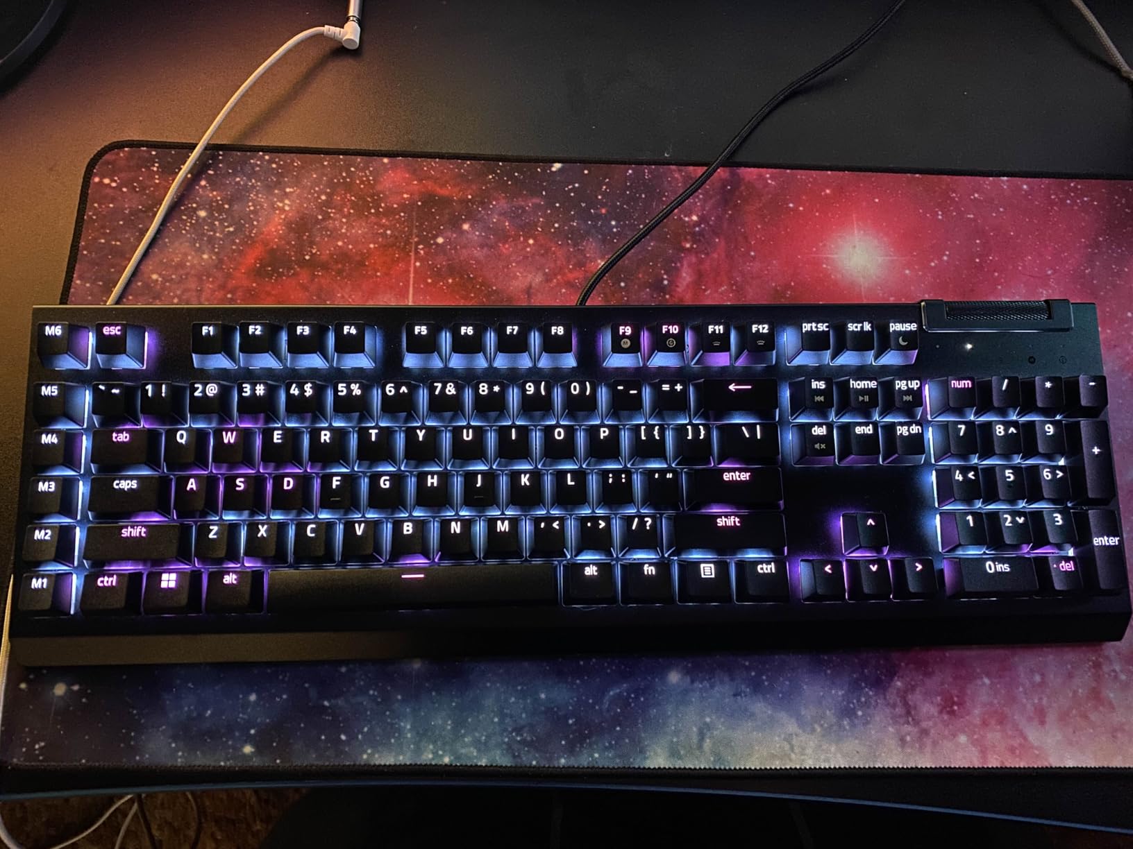 Razer BlackWidow V4 X Mechanical Gaming Keyboard: Yellow Switches Linear & Silent - 6 Macro Keys - Chroma RGB - Doubleshot ABS Keycaps - Roller & Media Keys - Snap Tap customer photo 1