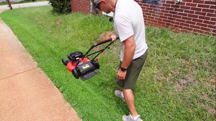 PowerSmart EasyGlide 21-Inch Gas Lawn Mower, 144cc 4-Stroke OHV Engine, Push Walk-Behind, 3-in-1 Mulch/Bag/Side Discharge, Steel Deck, 6 Height Adjustment customer photo 1