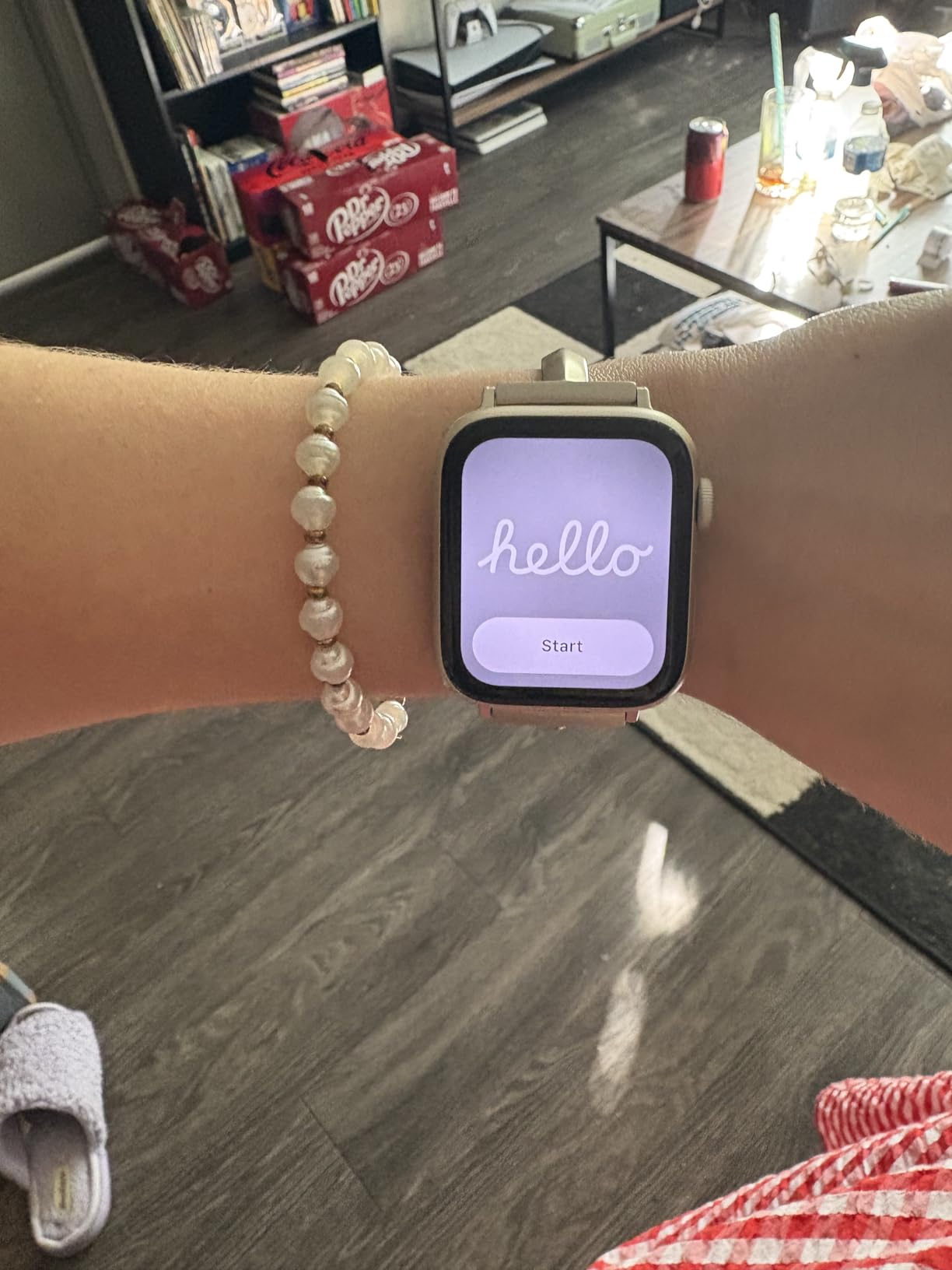 Apple Watch SE (2nd Gen) [GPS 40mm] Smartwatch with Midnight Aluminum Case with Midnight Sport Band S/M customer photo 1