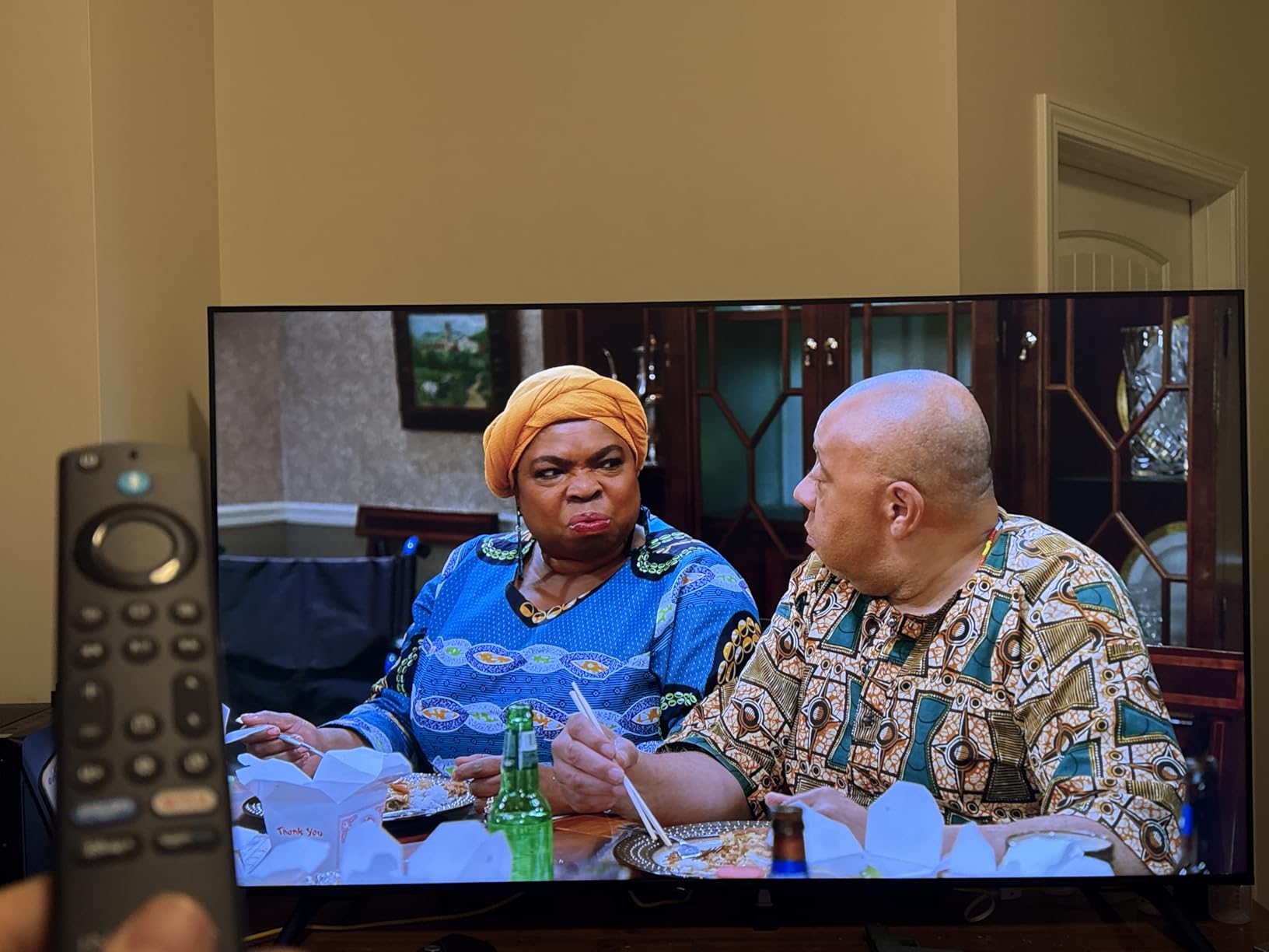 INSIGNIA 65-inch Class F50 Series LED 4K UHD Smart Fire TV with Alexa Voice Remote customer photo 2