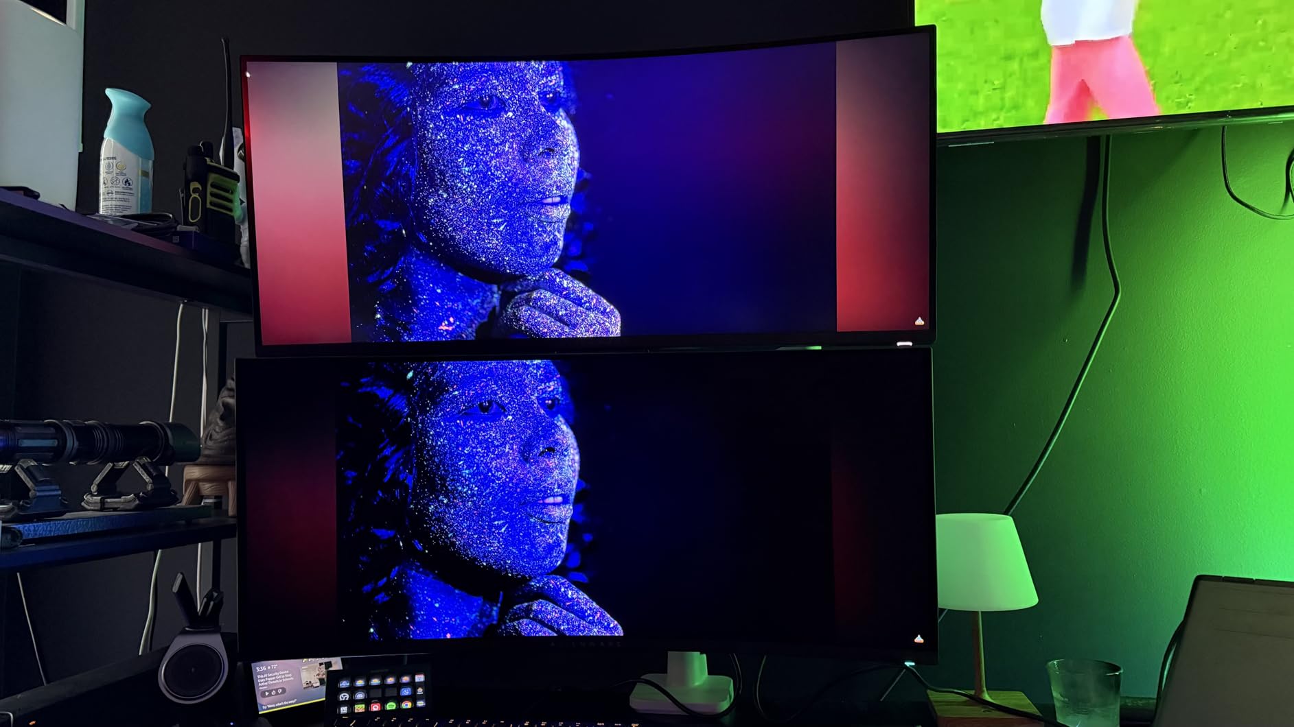 Alienware 34 240Hz QD-OLED Curved Gaming Monitor - AW3425DW - 34.2-inch WQHD (3440 x 1440) 0.03ms Display, 1800R Curve, AMD FreeSync Premium Pro, VESA AdaptiveSync, DisplayHDR TrueBlack 400 customer photo 2