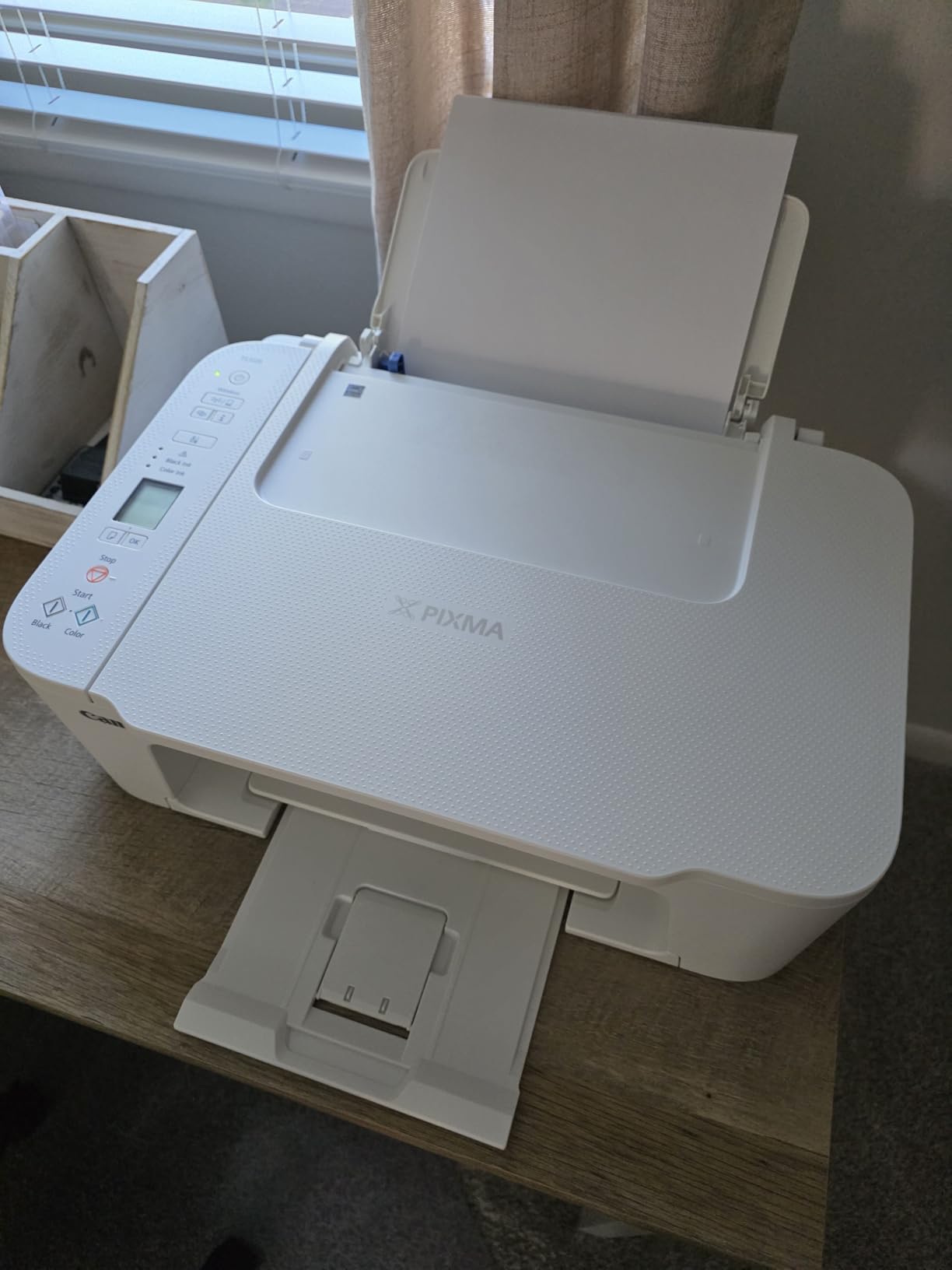 Canon PIXMA TS4320 Wireless Color Inkjet Printer for Duplex Printing, White - Cost Efficient Home Printer with Copier/Scanner, Compact Design customer photo 1