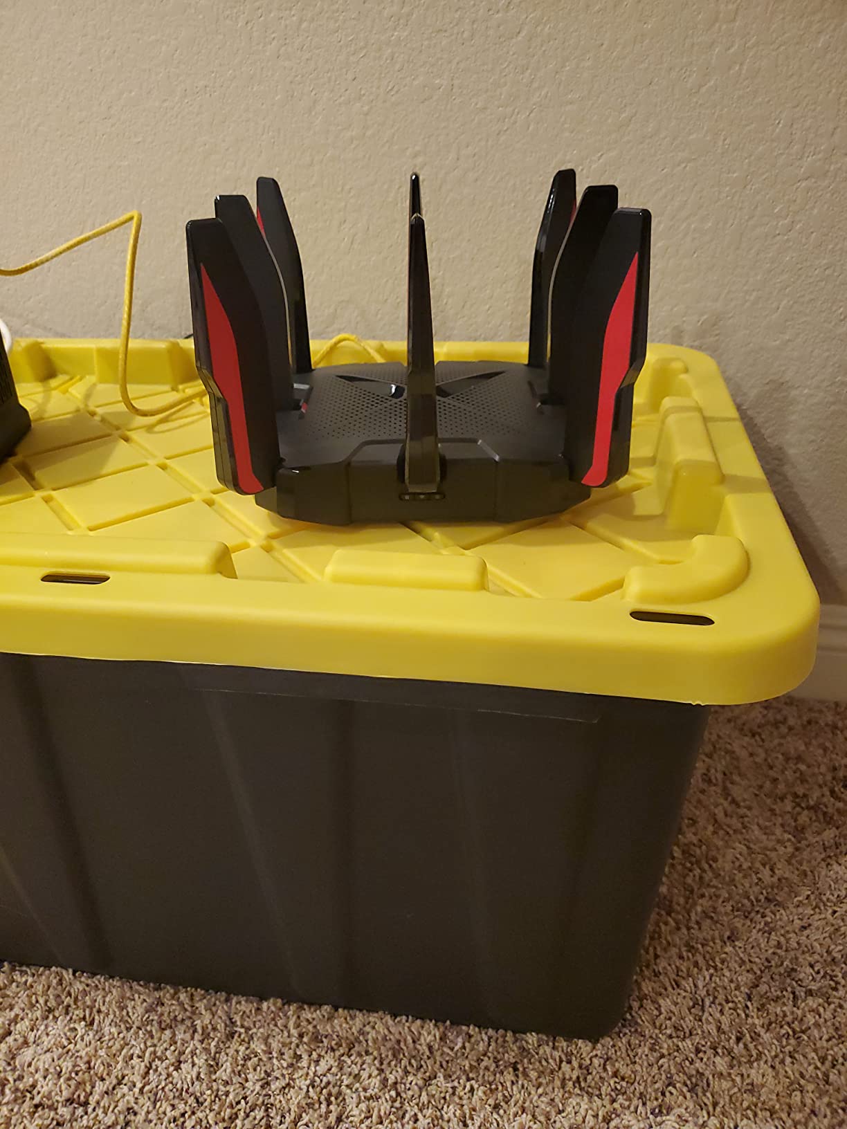 TP-Link Dual-Band BE6500 WiFi 7 Gaming Router Archer GE400 | 6-Stream 6.5 Gbps | 2 x 2.5G + 3 x 1G | Game Acceleration, Dedicated Gaming Port & Panel, RGB Lighting | Easymesh, Homeshield | No 6 GHz customer photo 2