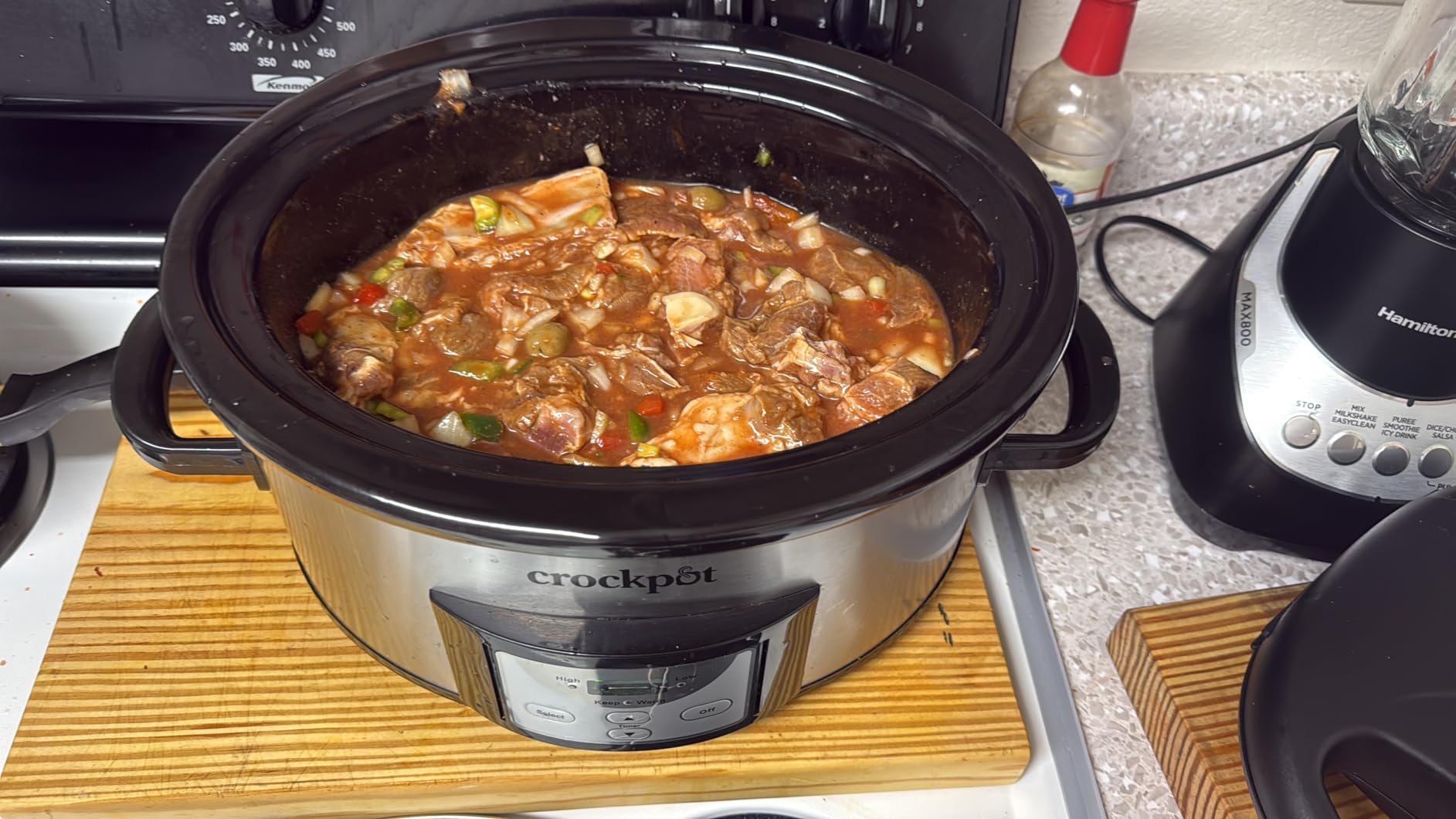 Crock-Pot 6 Quart Cook & Carry Programmable Slow Cooker with Digital Timer Stainless Steel (CPSCVC60LL-S) pack of 1 customer photo 2