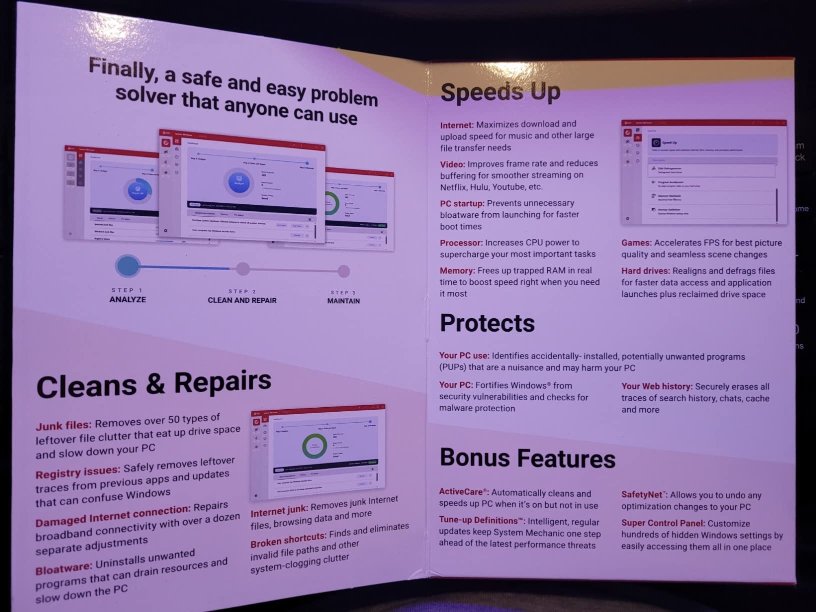 iolo - System Mechanic, Fix & Speed Up Your PC Automatically With Award Winning Software Solution Customer Review iolo - System Mechanic, Fix & Speed Up Your PC Automatically With Award Winning Software Solution - Customer Photo 3