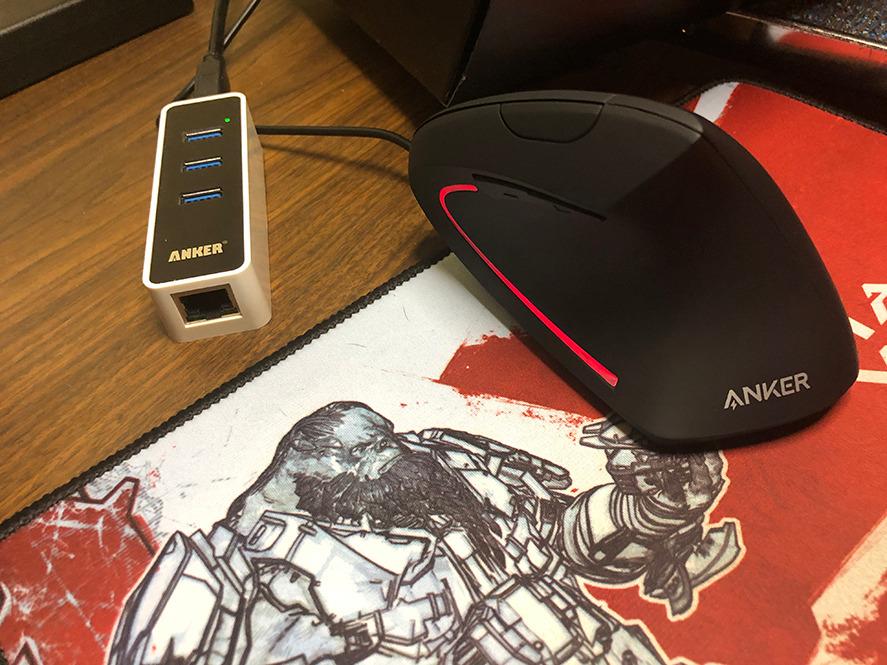 Anker USB Wired Vertical Mouse, Ergonomic Mouse for Computer and Laptops customer photo 2