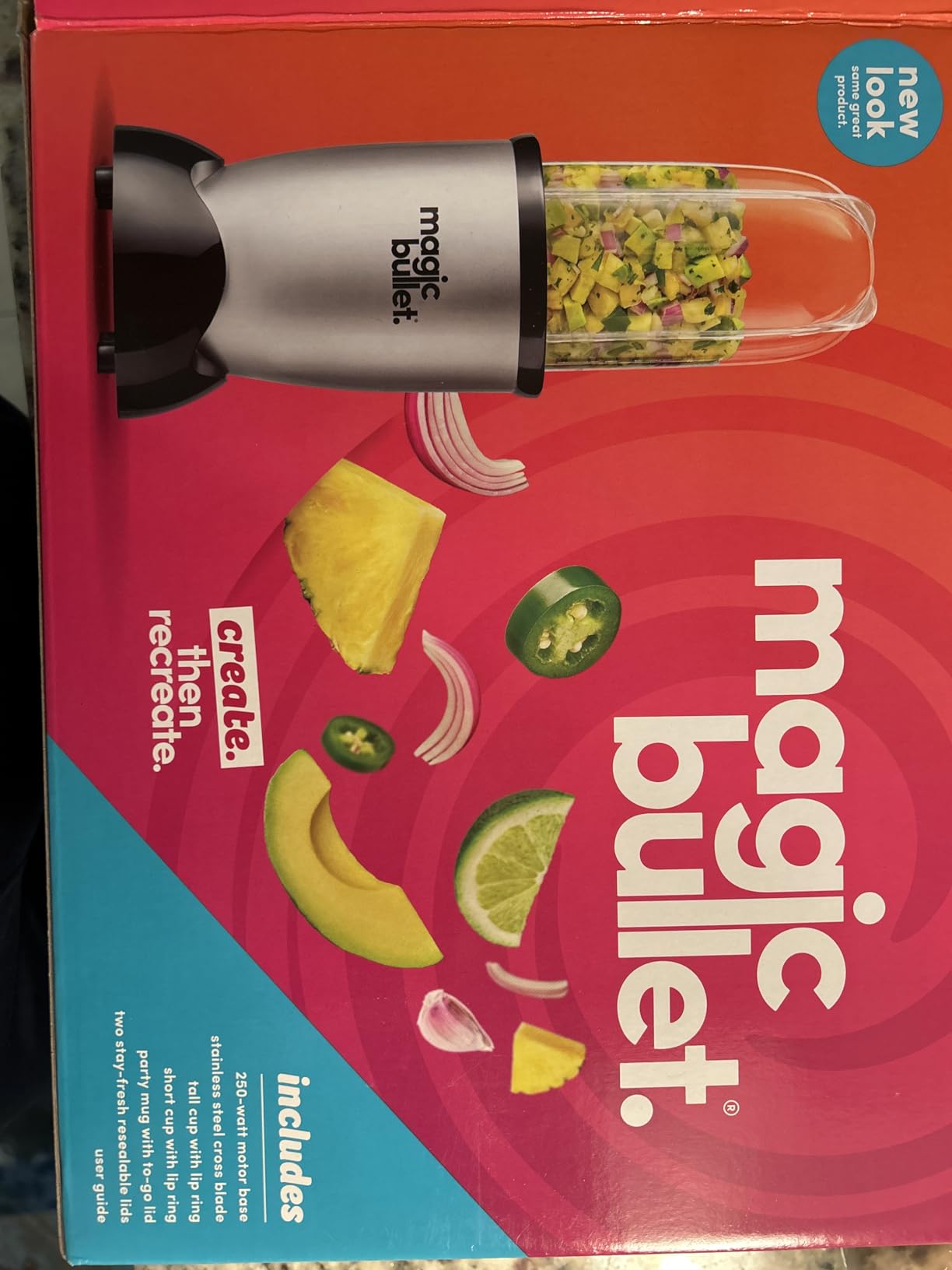Magic Bullet Blender, Small, Silver, 11 Piece Set customer photo 2