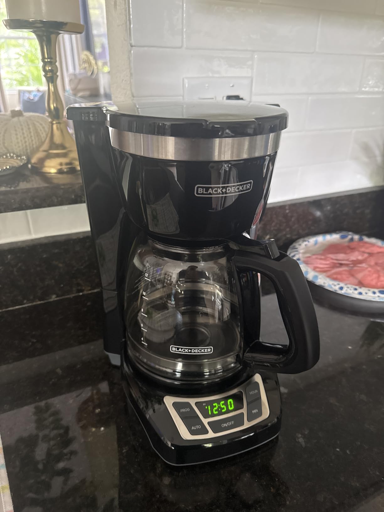 BLACK+DECKER 12-Cup Drip Coffee Maker with Vortex Brewing customer photo 1