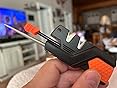 SHARPAL 101N 6-in-1 Pocket Knife Sharpener & Survival Tool – Diamond Sharpening Rod, Fire Starter Ferro Rod, Whistle – Sharpens Straight & Serrated Blades, Repairs & Hones Knives - Customer Photo 1
