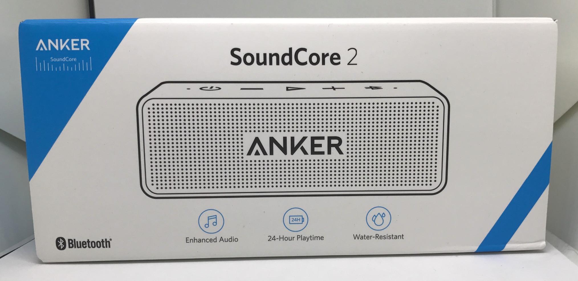 Anker Soundcore 2 Portable Bluetooth Speaker with Stereo Sound, Bluetooth 5, Bassup, IPX7 Waterproof, 24-Hour Playtime, Wireless Stereo Pairing, Speaker for Home, Outdoors, Travel - Customer Photo 1