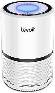 LEVOIT Air Purifiers for Home, AHAM VERIFIDE, High-Efficiency Filter for Smoke, Dust, Pollen, and Odors in Bedroom, Office, or Nursery, Optional Night Light, Quiet Operation, LV-H132, White LEVOIT Air Purifiers for Home, AHAM VERIFIDE, High-Efficiency Filter for Smoke, Dust, Pollen, and Odors in Bedroom, Office, or Nursery, Optional Night Light, Quiet Operation, LV-H132, White -