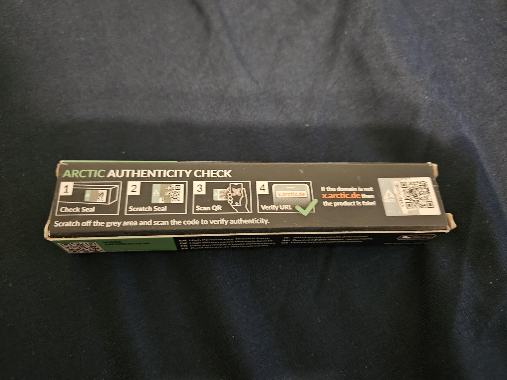 ARCTIC MX-4 (incl. Spatula, 4 g) - Premium Performance Thermal Paste for All Processors (CPU, GPU - PC), Very high Thermal Conductivity, Long Durability, Safe Application - Customer Photo 2
