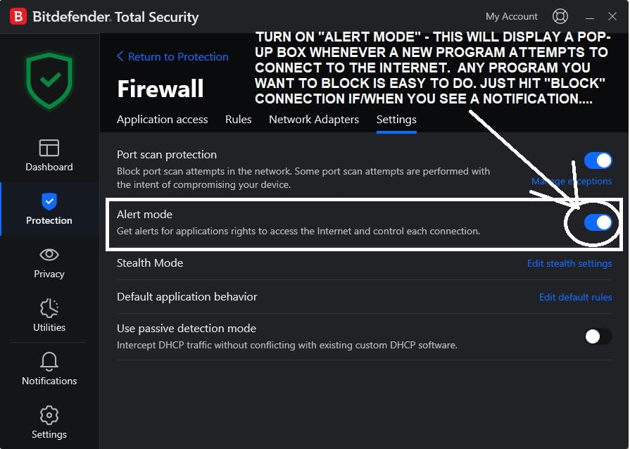 Bitdefender Total Security – Complete Antivirus and Internet Security Suite – 5 Devices | 2 year Subscription | PC/Mac | Activation Code by Mail Customer Review Bitdefender Total Security – Complete Antivirus and Internet Security Suite – 5 Devices | 2 year Subscription | PC/Mac | Activation Code by Mail - Customer Photo 3