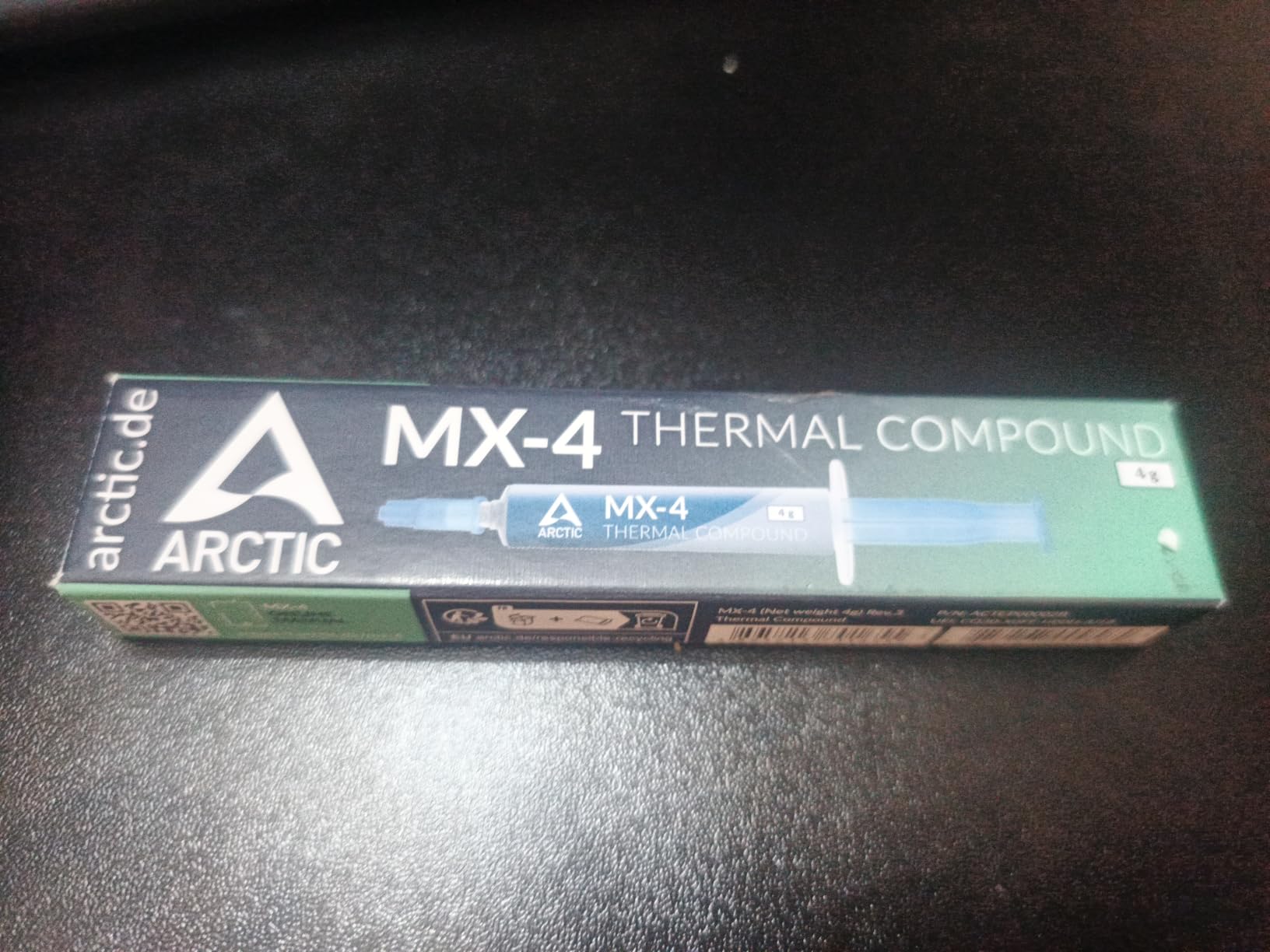 ARCTIC MX-4 (4 g) - Premium Performance Thermal Paste for All Processors (CPU, GPU - PC), Very high Thermal Conductivity, Long Durability, Safe Application, Non-Conductive - Customer Photo 1