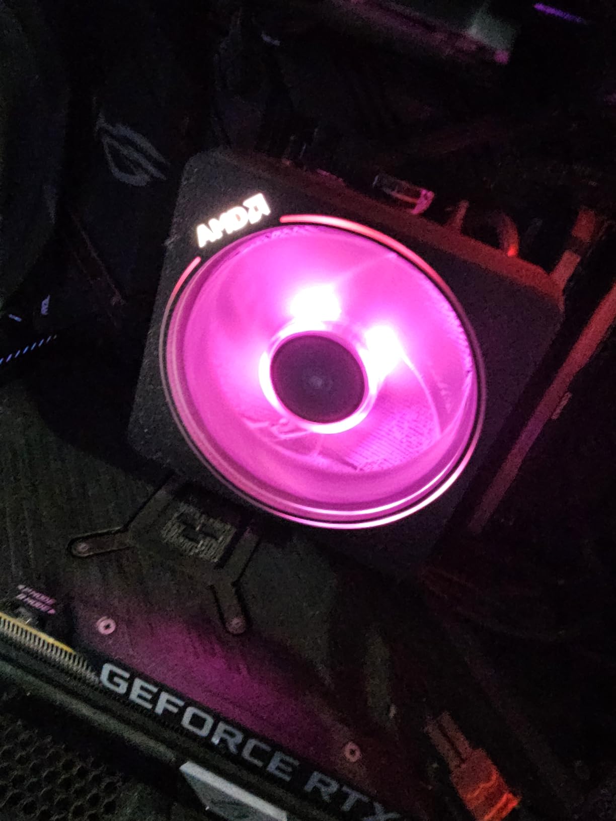 AMD Ryzen 7 3700X 8-Core, 16-Thread Unlocked Desktop Processor with Wraith Prism LED Cooler - Customer Photo 2