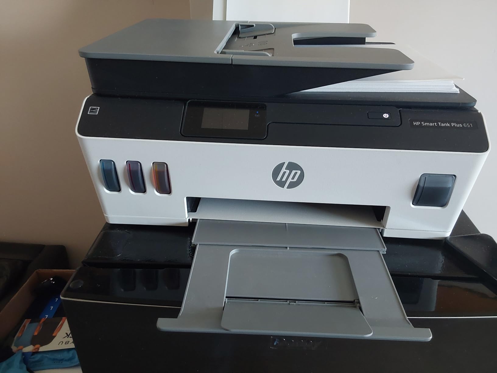 HP Smart Tank Plus 651 Wireless All-in-One Printer, Ink Tank Printer-for-Home Use, up to 2 Years of Ink in Bottles, Auto Document Feeder, Mobile Print, Scan, Copy, Fax (7XV38A) Customer Review HP Smart Tank Plus 651 Wireless All-in-One Printer, Ink Tank Printer-for-Home Use, up to 2 Years of Ink in Bottles, Auto Document Feeder, Mobile Print, Scan, Copy, Fax (7XV38A) - Customer Photo 1