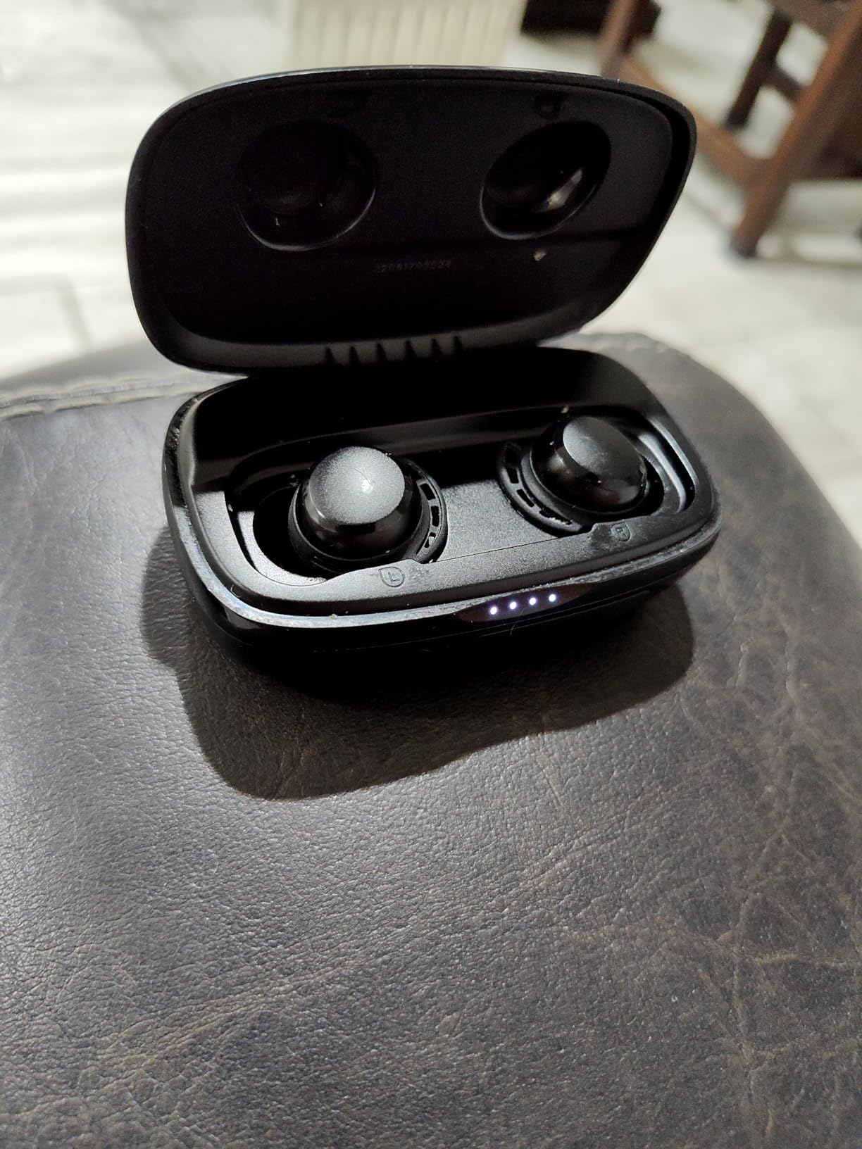 Tribit Wireless Earbuds, 110H Playtime Bluetooth 5.3 IPX8 Waterproof Touch Control True Wireless Bluetooth Earbuds with Mic Earphones in-Ear Deep Bass Built-in Mic Bluetooth Headphones, FlyBuds 3 - Customer Photo 1