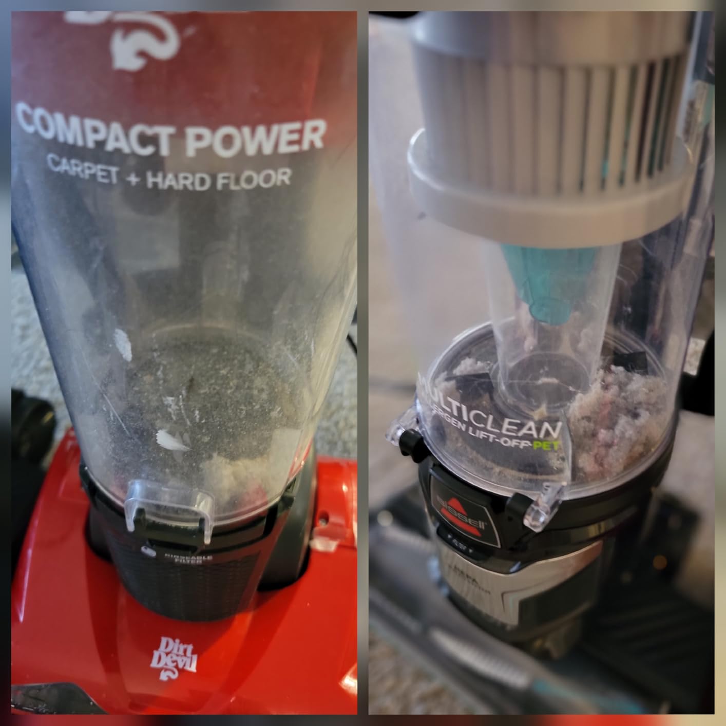 Bissell MultiClean Allergen Lift-Off Pet Vacuum with HEPA Filter Sealed System, Lift-Off Portable Pod customer photo 2