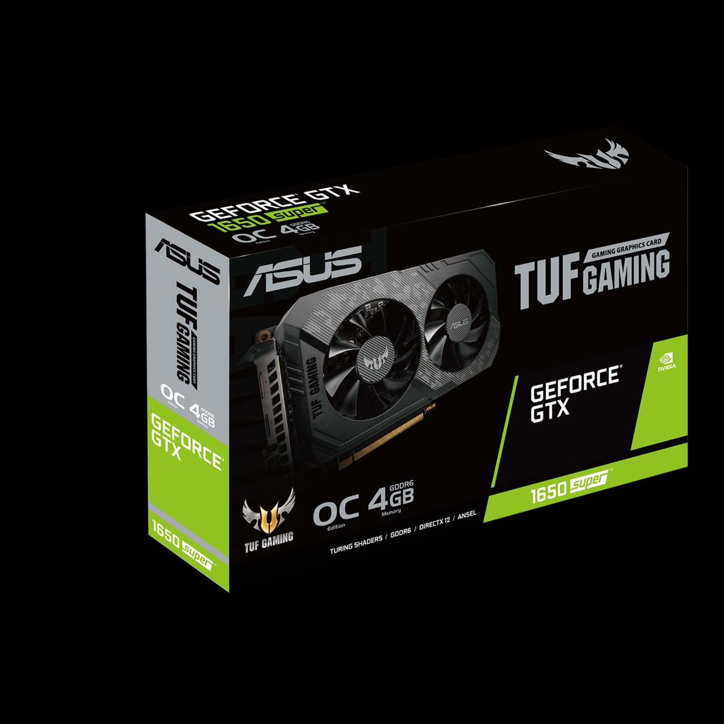 ASUS TUF Gaming NVIDIA GeForce GTX 1650 OC Edition Graphics Card (PCIe 3.0, 4GB GDDR6 Memory, HDMI, DisplayPort, DVI-D, 1x 6-pin Power Connector, IP5X Dust Resistance, Space-Grade Lubricant) - Customer Photo 1
