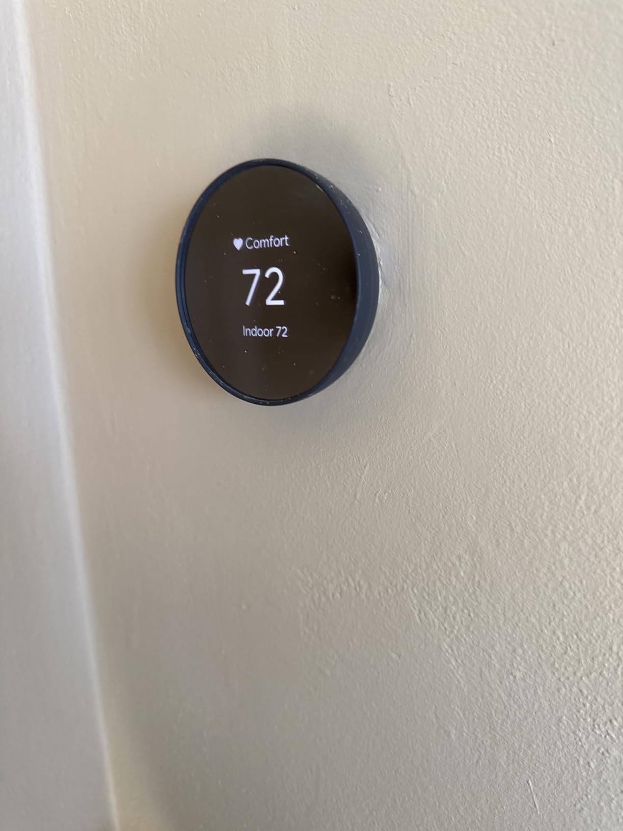 Google Nest Thermostat - Smart Thermostat for Home - Programmable Wifi Thermostat - Charcoal customer photo 1