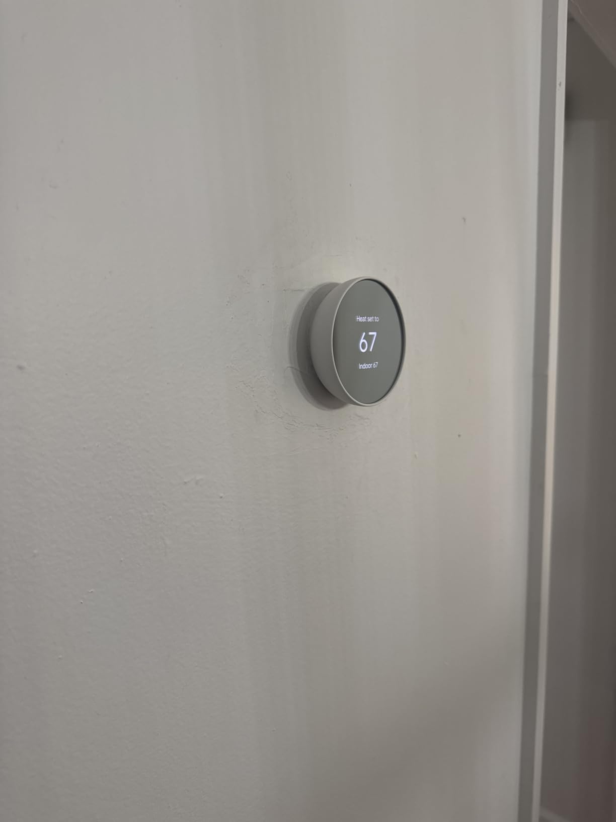 Google Nest Thermostat - Smart Thermostat for Home - Programmable Wifi Thermostat - Charcoal customer photo 2
