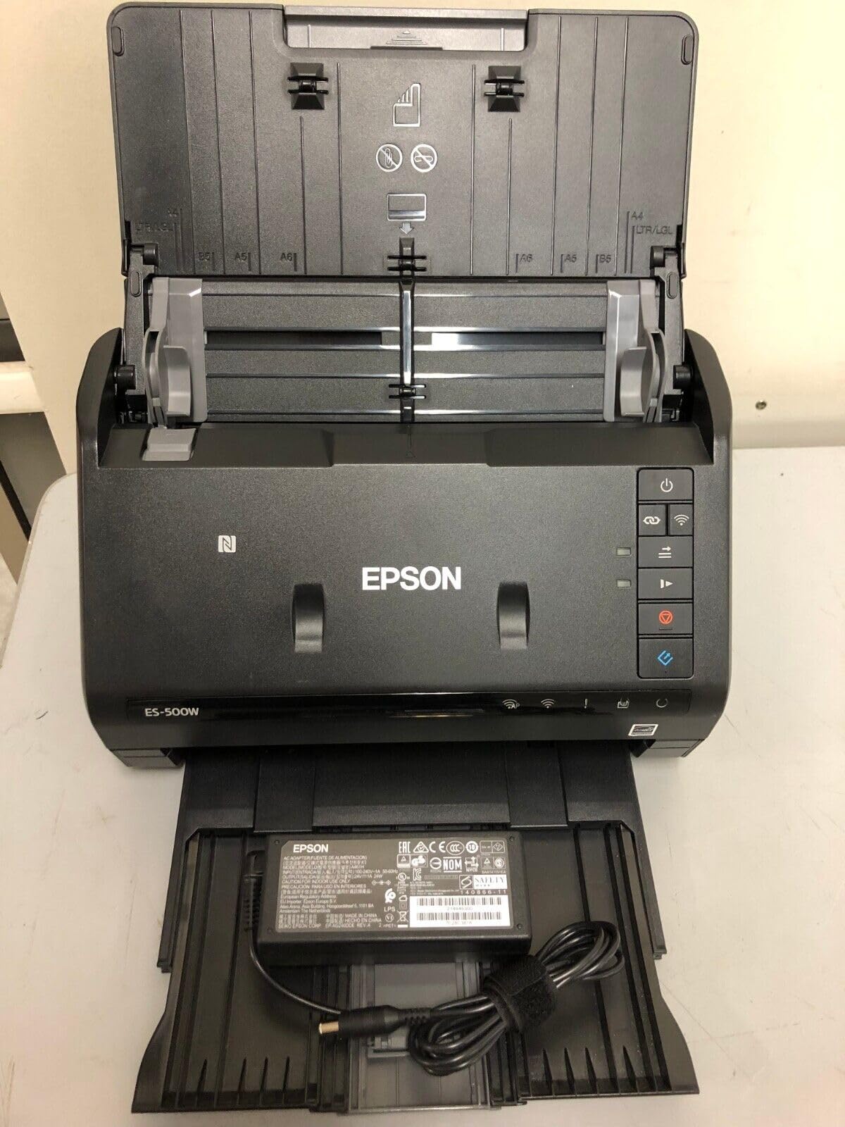 Epson Workforce ES-500W II Wireless Color Duplex Desktop Document Scanner for PC and Mac, with Auto Document Feeder (ADF) and Scan from Smartphone or Tablet - Customer Photo 1