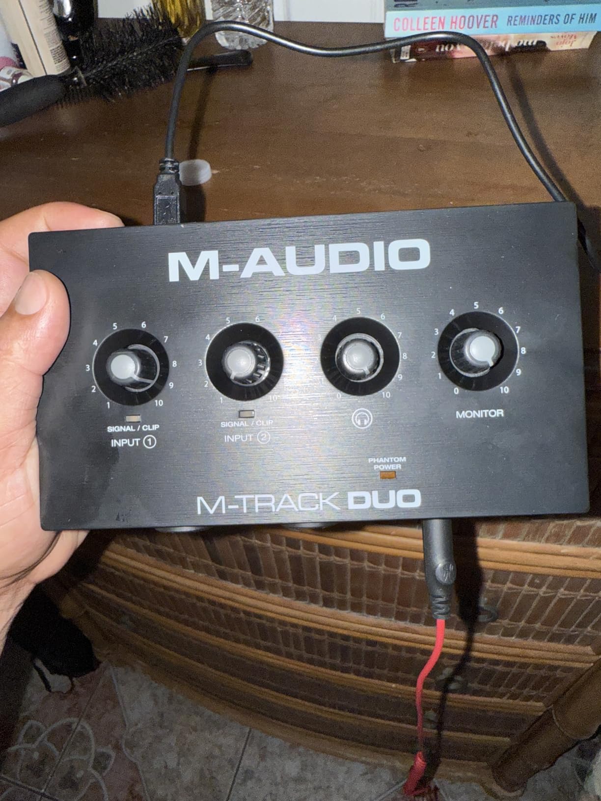 M-AUDIO M-Track Duo USB Audio Interface for Recording, Streaming and Podcasting with Dual XLR, Line and DI Inputs, plus a Software Suite Included Customer Review M-AUDIO M-Track Duo USB Audio Interface for Recording, Streaming and Podcasting with Dual XLR, Line and DI Inputs, plus a Software Suite Included - Customer Photo 2