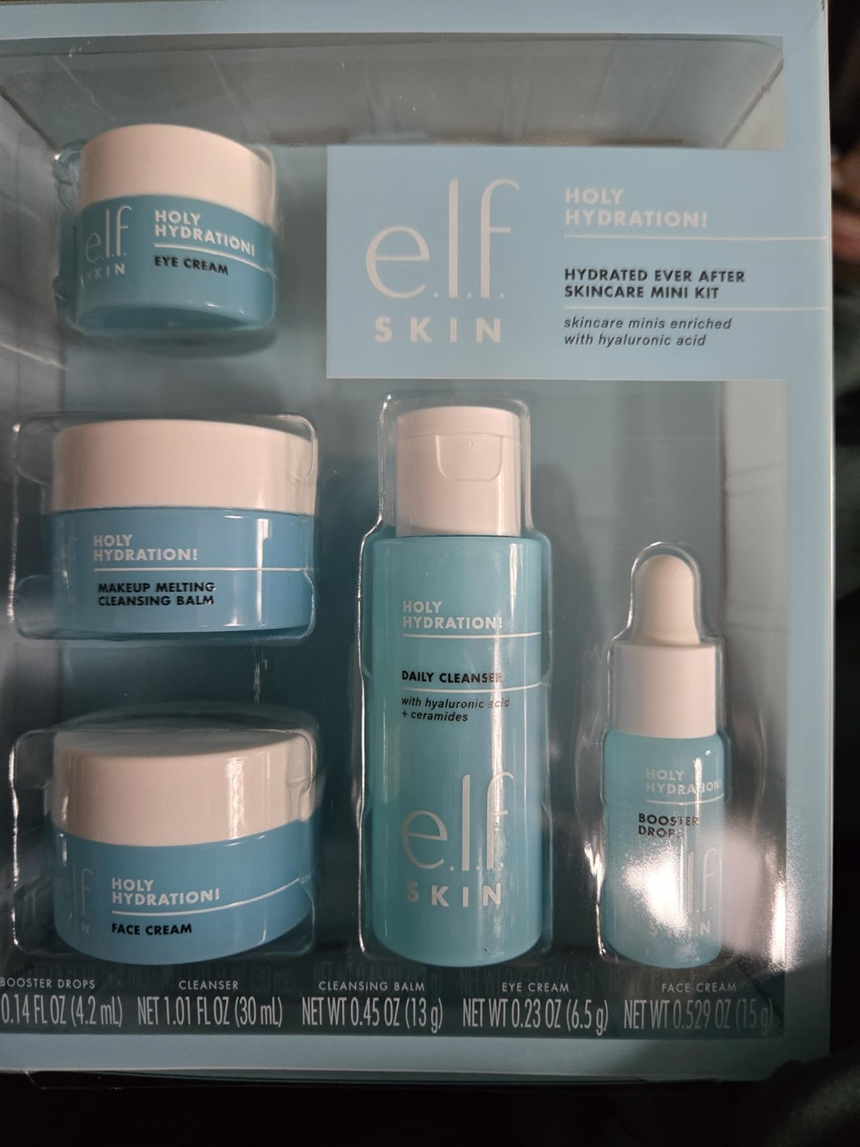 e.l.f. SKIN Holy Hydration! Hydrated Ever After Skincare Mini Kit, Travel customer photo 2