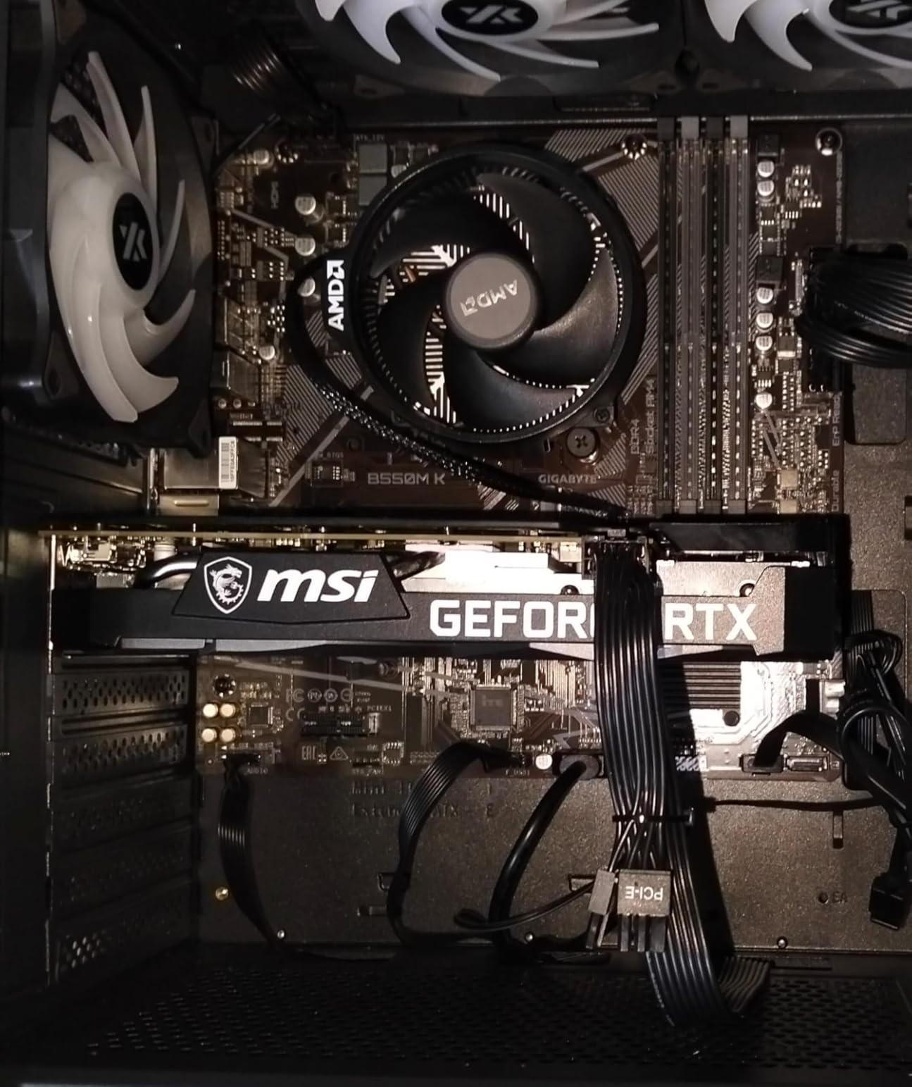 MSI Gaming GeForce RTX 3060 12GB 15 Gbps GDRR6 192-Bit HDMI/DP PCIe 4 Torx Twin Fan Ampere OC Graphics Card Customer Review MSI Gaming GeForce RTX 3060 12GB 15 Gbps GDRR6 192-Bit HDMI/DP PCIe 4 Torx Twin Fan Ampere OC Graphics Card - Customer Photo 1