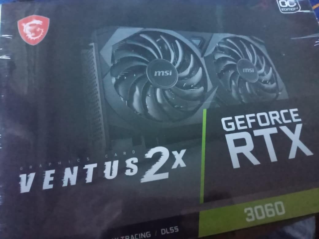 MSI Gaming GeForce RTX 3060 12GB 15 Gbps GDRR6 192-Bit HDMI/DP PCIe 4 Torx Twin Fan Ampere OC Graphics Card Customer Review MSI Gaming GeForce RTX 3060 12GB 15 Gbps GDRR6 192-Bit HDMI/DP PCIe 4 Torx Twin Fan Ampere OC Graphics Card - Customer Photo 2